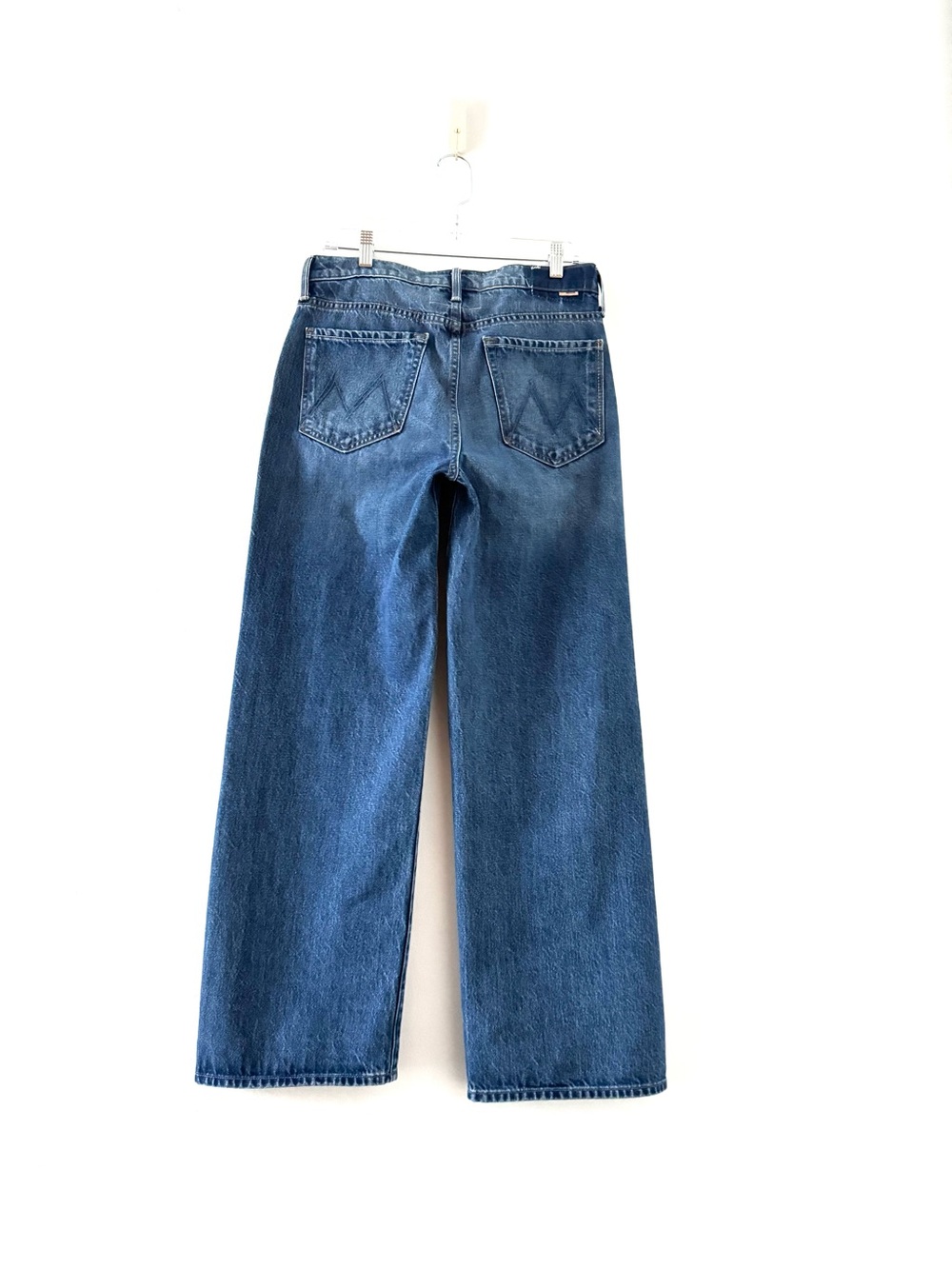Sz27 NWT MOTHER SUPERIOR The Dodger Button Flood Wide-Leg Jeans - Picture 3 of 12
